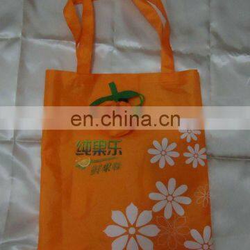 shopping bag,banana folded shopping bag,orange folded shopping bag