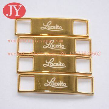 Zinc Alloy Customized Logo Metal Shoelace Dubrae Shoelace Charm photo-5