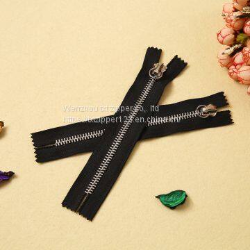 #3 #4 #5 #8 #10 Metal Brass Zipper With Y Teeth Close End photo-5