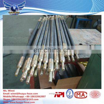 Coal bed drilling seal hole inflation hose grouting packers