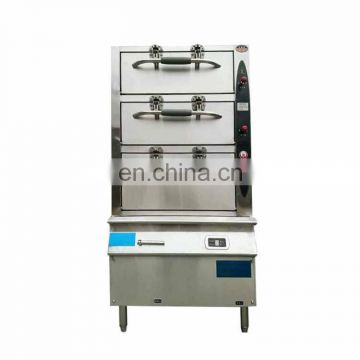 world famous 6 trays commercial electric dumpling steamer