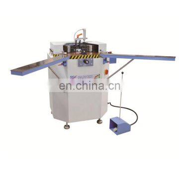 aluminum window door frame making machine/ aluminum window profiles single head hydraulic corner crimping machine