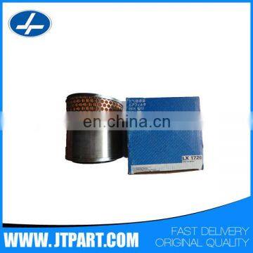 LX1726 for genuine part 4JB1 engine japanese car air filter