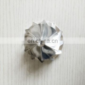 K16 49.52/61.98mm 5324-123-2202 6+6 BLADES performance design Turbocharger milling/aluminum 2618/Billet compressor whee