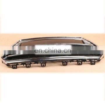 Bumper S5 Decal Bright Black Chrome Radiator Grill Grille Fit 2013-16 for Audi A5 S5