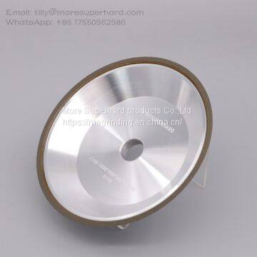 11V2  resin bond diamond grinding wheel for tungsten carbide