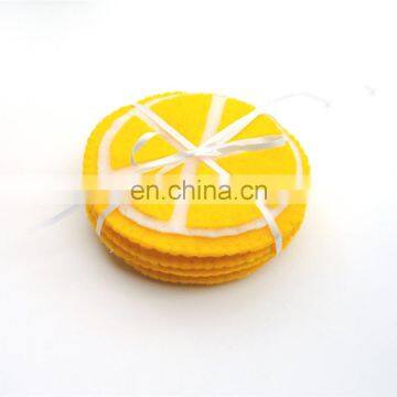 Durable Logo Printing Cork Custom Coaster Felt Pompom Coasters photo-2