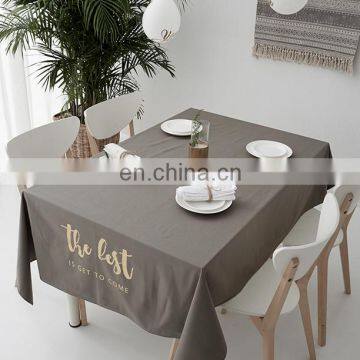 RAWHOUSE 100% Cotton Canvas Tablecloth for Wedding photo-3