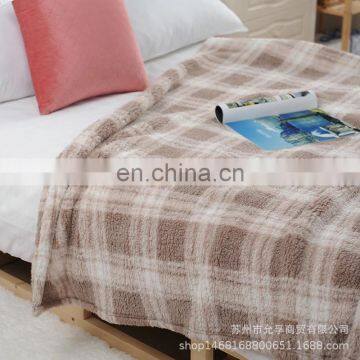 Lamb Velvet Single Layer Small Blanket Lunch Break TV Knee Blanket photo-5