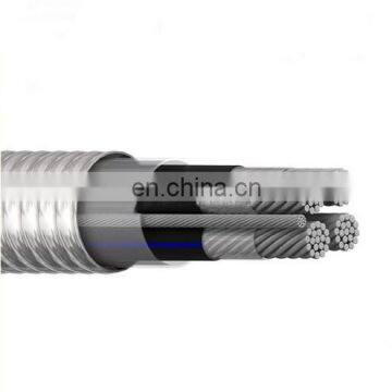 MC-HL MV-90 VFD type 0.6/1kv corrugated aluminum alloy tape armoured XLPE insulation PVC sheath power Cable