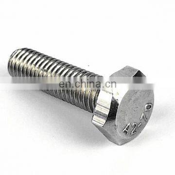 DIN933 A2-70 Standard Hex Head Bolts Stud Bolt M3*18 Manufacturer photo-2