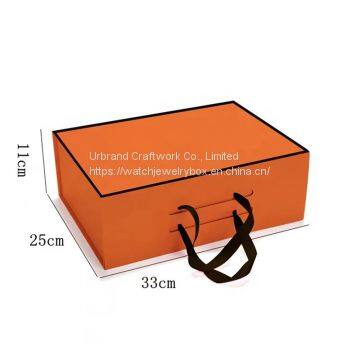 Hand-held Folding Gift Box, Colorful Creative Magnet Spot, Clamshell Book-shaped Folding Box Customization photo-2