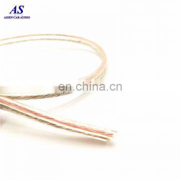 OFC 16 ga Copper Transparent Material Speaker Cable Wires photo-5