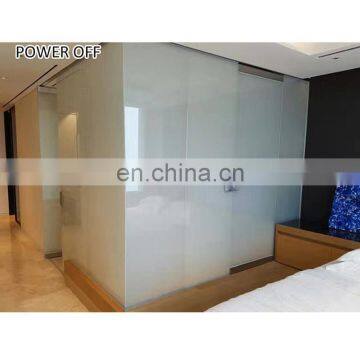 Glass factory high quality switchable privacy smart glass tint