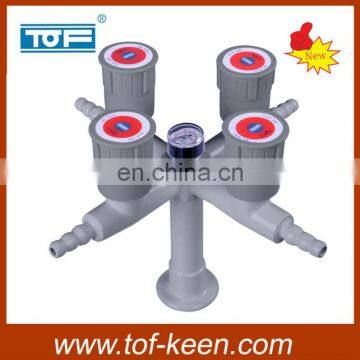 Safety Gas Fittings,lab Furniture,quadruple Outlets