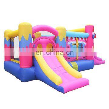 Cheap inflatable bouncers with slide for sale