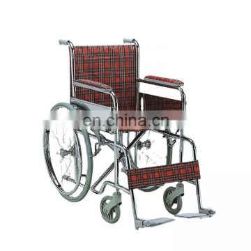 Silla Wheelchair Rehabilitation Therapy Supplies Steel De Ruedas Plegable De Aero Manual Para Minos Equip Medico Pediatrico 75kg