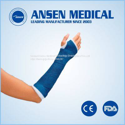 Different Colors Ortho Cast Fast Hardening Polymer Bandage Fiberglass Cast Tape