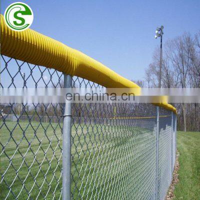 Manufacturers cyclone wire fence philippines with pvc coated chain link mesh fence