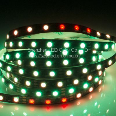 Customized Dropshipping Cheap Wholesale LC8806 5050RGB 60 Pixel /m DC12V WS2811 addressable Led strip light