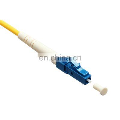 LC/UPC-LC/UPC Fiber Optic Patch Cord Simplex SM G652D G657A MM Patch Cord lc 15m Armoured Optical Patch Cord
