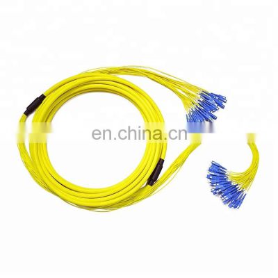 Fiber Optic patch cord 32 cores SC-SC UPC multi-fiber pre-terminated breakout cable