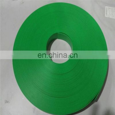 green anti abrasion narrow pe flat strip