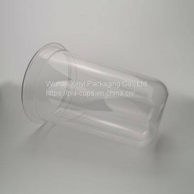 12oz 16oz PLA Corn Starch High Transparent Milk Tea Plastic Cup or Degradation Cup photo-3