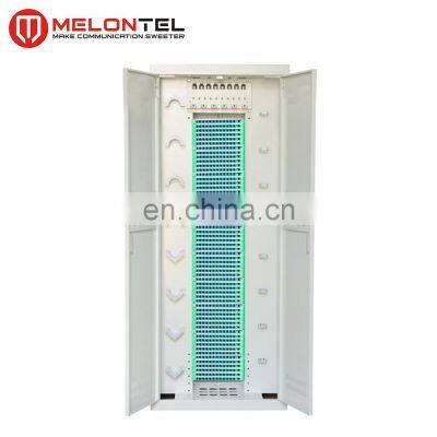 MT-1306 Single-sided double doors 576 720 core indoor floor type SPCC street cabinet cross connection cabinet