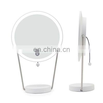 Fashion Modern Style LED Stand and Wall Mirrors With Three Color Light photo-5