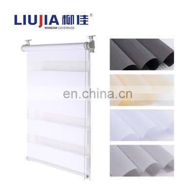 Hot Selling Electric Zebra Roller Shades, Home And Office Electric Zebra Roller Blinds photo-2