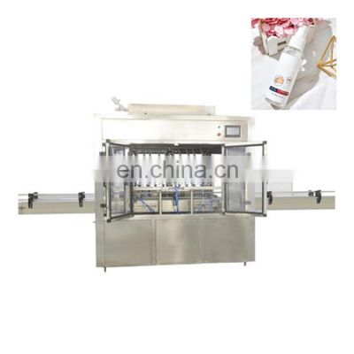 factory hand sanitizer spray lysol bottle liquid filling capping machine manufacture