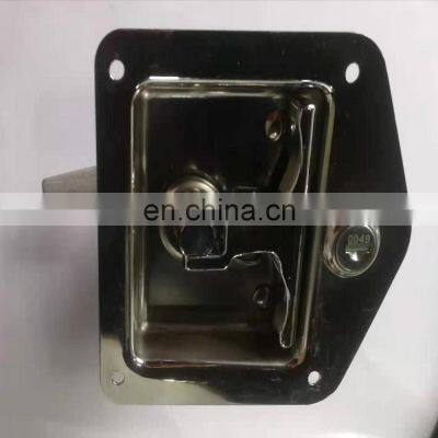 MS858-8 Stainless Steel Door Toolbox Folding Compression Panel T bar handle Panel Lock / vehicle truck cabinet panel paddle lock