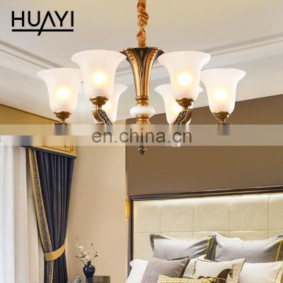 HUAYI New Design Nordic Kitchen Dining Room Indoor Ceiling Modern LED Chandelier Pendant Light