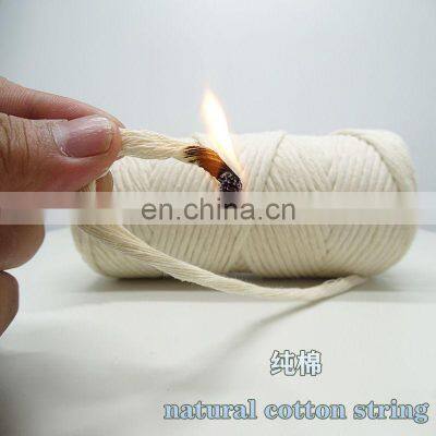 Factory Sale Various Widely Used Macrame Cord Cotton Ropes Colorful Cotton, 100m/roll Twist photo-4
