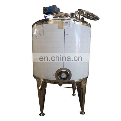 Stainless steel double-layer steam heating emulsifying tank for Food and beverage machinery