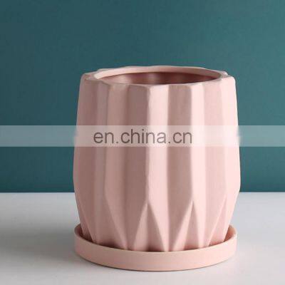 Wholesale Decor Accessories Planters Indoor Planter Flowerpot Home Garden Plant Pot De Fleurs Ceramic Paper Flower Pots