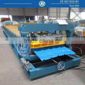 Aluminum Step Tile Roof Roll Forming Machine