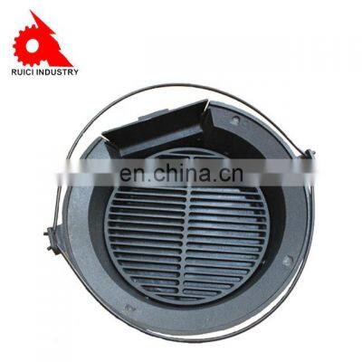 Round Cast Iron Camping Charcoal Baking Oven Bbq Grills photo-5