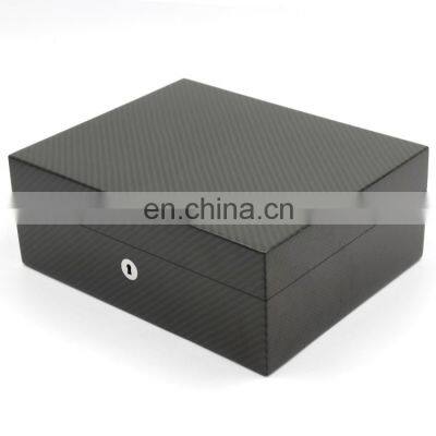 Custom Fancy Gift Fashion Carbon Fiber Luxury Wholes Varnish Expensive Best Quality Wooden Watch Box photo-2