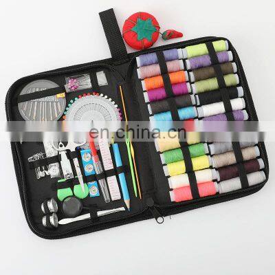 Professional Supplies 132pc of Sewing Thread Needlework Pins Home Sewing Set Kit With Bag photo-4