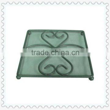 square cup kitchen cooking metal trivet