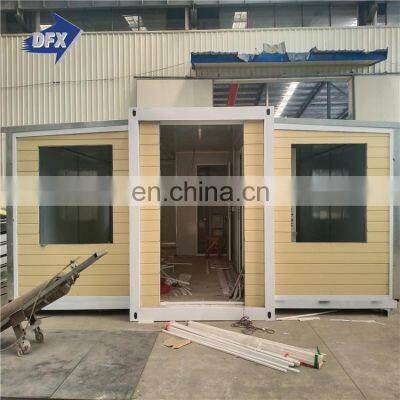 DFX Cheap 20ft 40 ft Luxury Model House Prefab Modular Homes Expandable Container House