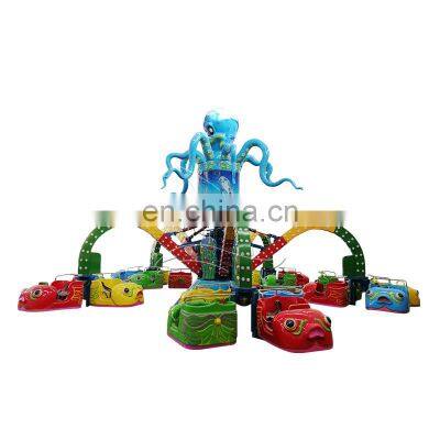 Thrilling park rides fairground octopus rides