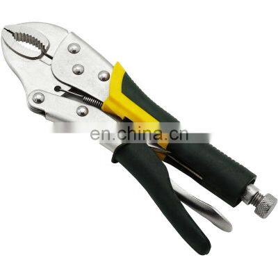 Round Curving Plier Multi Function Tools Curved Carbon Steel Round Jaw Locking Pliers photo-3