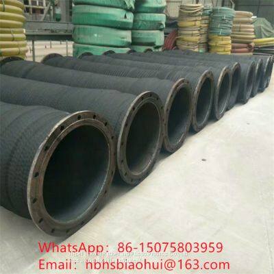 Hose for harbor dredging project, large diameter suction and discharge hose