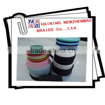 Excellent quality factory price braided garment elastic tape