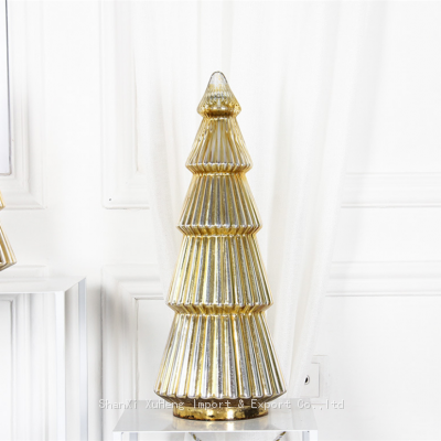 Christmas Ornaments 2024 Novelties Artificial Led Christmas Tree Decor Small Cone Christmas Tree photo-4