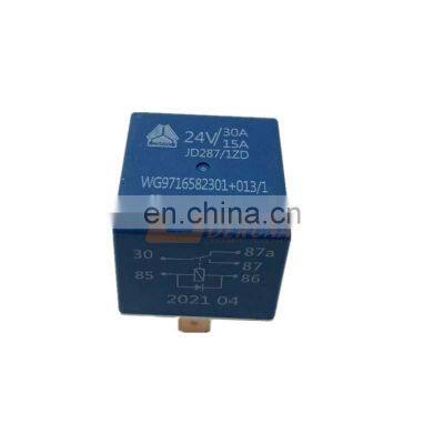 Sinotruk Howo T5G T7H TX Sitrak C5H C7H Truck Spare Parts WG9716582301+013/2 40a Changeover Relay T5G/T7H