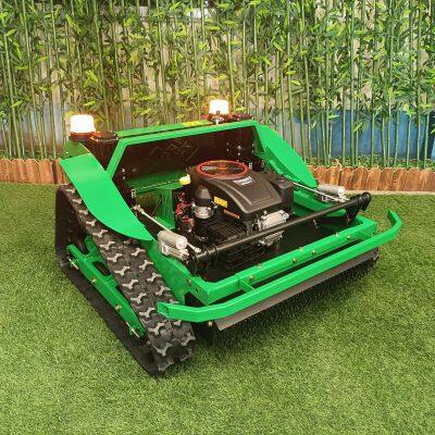 Affordable remote operated tracked lawn grass cutter for sale with best price